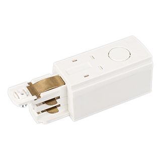 Коннектор питания LGD-4TR-CONPOWER-L-WH (D) (Arlight, IP20 Пластик, 3 года)