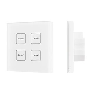 INTELLIGENT ARLIGHT Сенсорная панель DALI-901-11-ADDR-DIM-DT6-IN White (BUS) (IARL, IP20 Пластик, 3 