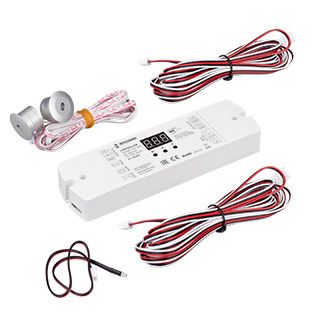 INTELLIGENT ARLIGHT Контроллер лестничный SMART-SPI-302-62-SH-SUF (12-24V, Stair) (IARL, IP20 Пласти
