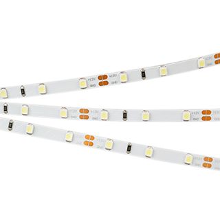 Светодиодная лента RT-A60-5mm 12V Warm3000 (4.8 W/m, IP20, 2835, 5m) (Arlight, узкая)
