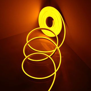 Светодиодный гибкий неон IDL-N 4.5х13 2835/25mm 120led 12V Yellow 9.6W