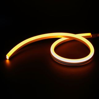 Гибкий неон круглый IDL-N 1425/1000mm 2835 120led  220V Yellow 9.6W
