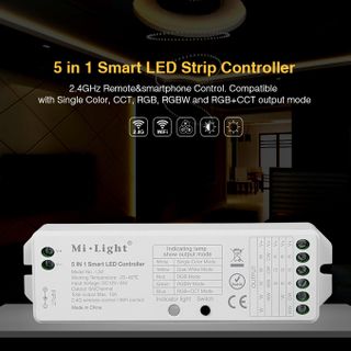 Контроллер IDL-MI-208 (Dimming/CCT/RGB/RGBW, 12V-180W, 24V-360W)