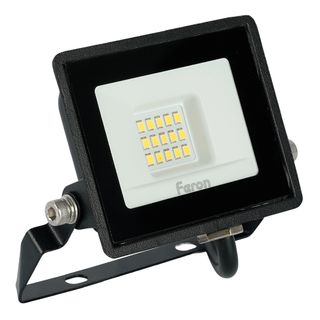 Прожектор светодиодный 2835 SMD 20W 6400K IP65  AC230V/50Hz, черный