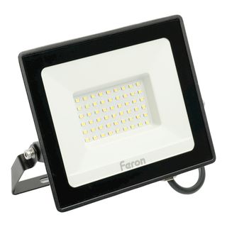 Прожектор светодиодный 2835 SMD 70W 6400K IP65  AC230V/50Hz, черный