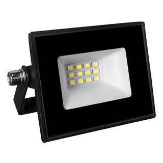 Прожектор светодиодный 10W 6500K  AC220-240V/50Hz IP65, черный в компактном корпусе