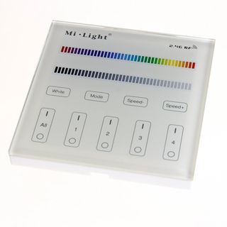 Сенсорная панель IDL-T3-154 (RGB/RGBW, 220V, 2,4GHz)