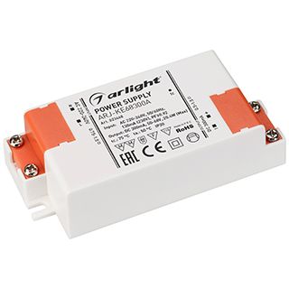 Блок питания ARJ-KE68300A (20W, 300mA, PFC) (IP20 Пластик, 5 лет)