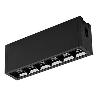Светильник CLIP-38-LASER-S171-6W Warm3000 (BK, 36 deg, 24V) (IP40 Металл, 3 года)