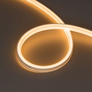 Светодиодная лента герметичная MOONLIGHT-TOP-U-A156-13x12mm 24V Warm2200 (11 W/m, IP67, 5m, wire x2)