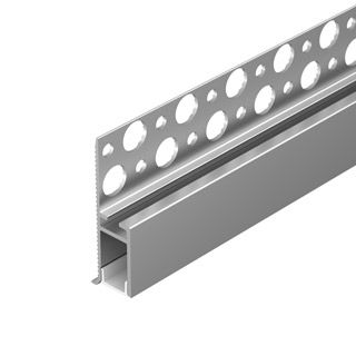 Профиль WALL-FANTOM-W10-2000 ANOD (Алюминий)