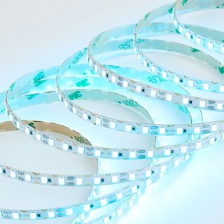 Светодиодная лента Standart-C DL-RZ-2835 120led 12V 9,6W IP20 Ice Blue (S-образная)