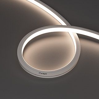 Лента герметичная MOONLIGHT-TOP-A140-13x12mm 24V Day4000 (9.6 W/m, IP67, 0,5m, wire x1) (Arlight, Об