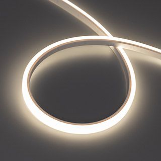 Лента герметичная WAVE-TOP-PU-A144-10x10mm 24V Day4000 (5 W/m, IP68, 1m, wire x1) (Arlight, Вывод бо