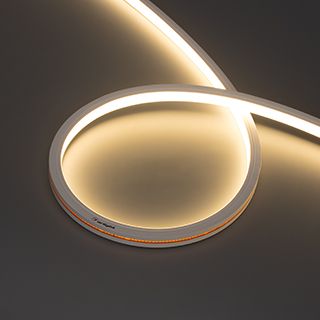 Лента герметичная MOONLIGHT-PRO-TOP-X320-13x12mm 48V Warm3000 (9.6 W/m, IP67, 30m, wire x2) (Arlight