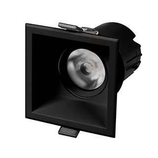 Светильник MS-FLOW-BUILT-S85x85-6W Warm3000 (BK, 15 deg, 230V) (Arlight, IP20 Металл, 5 лет)