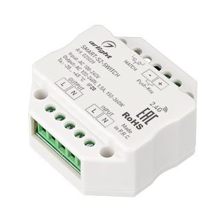 Выключатель SMART-SWITCH-DIM (100-240V, 1.5A, RF)