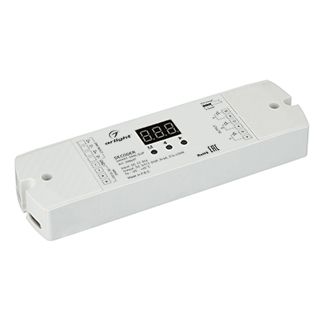 Декодер SMART-DMX-SUF (12-24V, 3x6A)