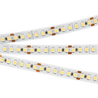 Светодиодная лента RT-A180-8mm 24V Warm3000 (14.4 W/m, IP20, 3528, 5m) (Открытый)