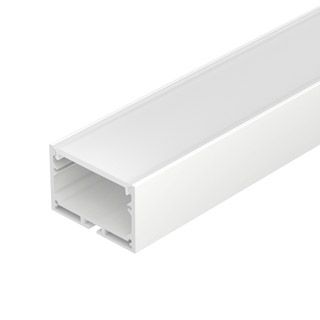 Профиль с экраном SL-LINE-4932-2500 WHITE+OPAL (Алюминий)