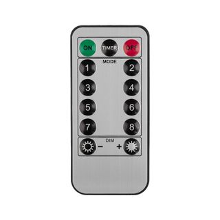 Гирлянда Светодиодный дождь из росы 3х2м, белый, USB + пульт управления, с крючками для крепления NE