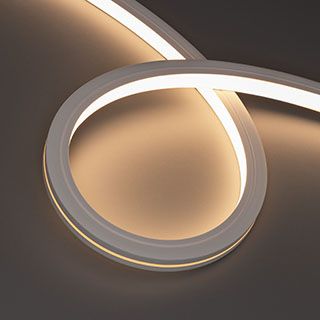 Лента герметичная MOONLIGHT-TOP-X280-16x16mm 24V Warm3000 (10 W/m, IP67, 0,5m, wire x1) (Arlight, Об