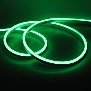 Светодиодный гибкий неон IDL-N 8х16 2835/1000mm 120led 220V Green 9.6W