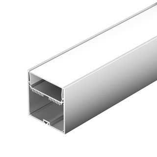 Профиль с экраном SL-LINE-7477-2500 ANOD+OPAL (Алюминий)