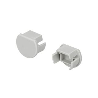 Заглушка ROUND-D18-FLAT глухая (Пластик)